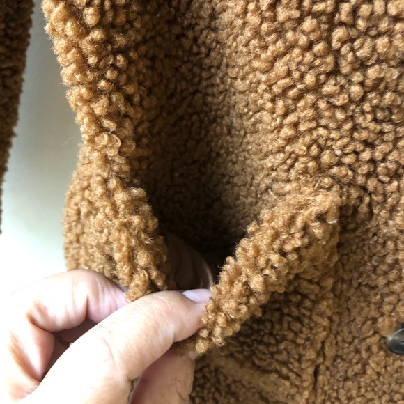 Old Navy Kids Teddy Coat | Brown - Picture 8 of 11